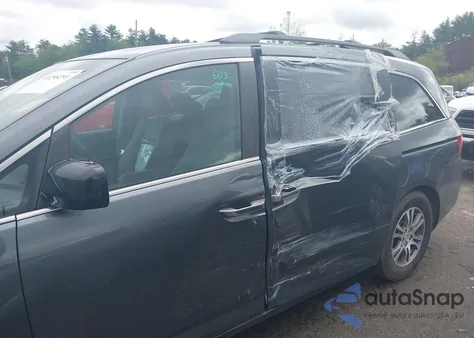 2012 Honda Odyssey Ex z USA, uszkodzony, nr VIN 5FNRL5H4XCB044421